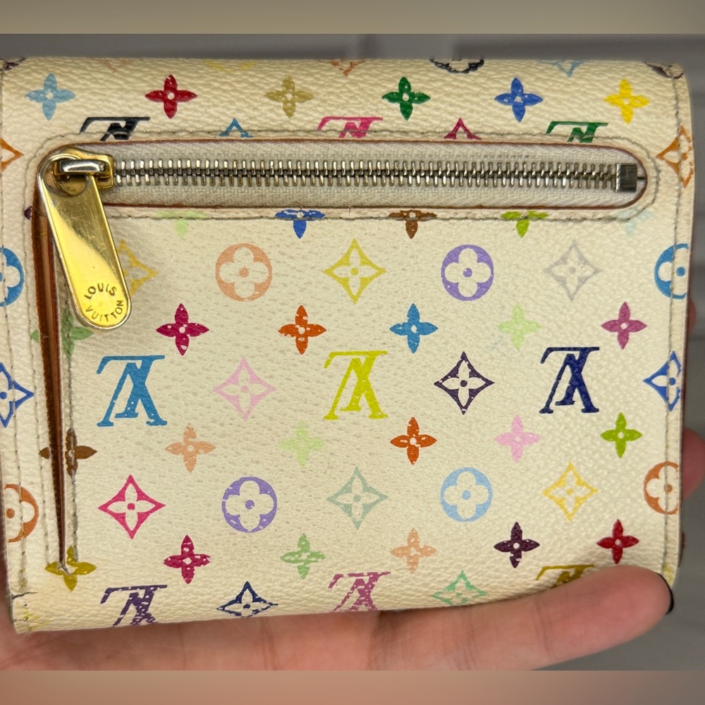 Louis Vuitton x Murakami White Multicolor Koala Compact Wallet | Full Inclusion - Picture 4 of 12